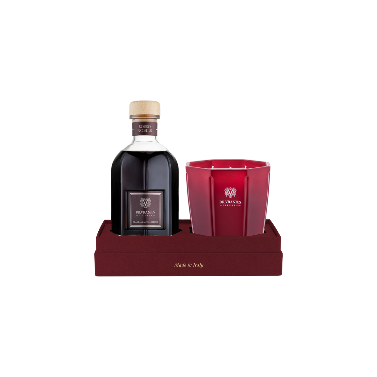 Dr. Vranjes Firenze - Gift Box Rosso Nobile + Candle