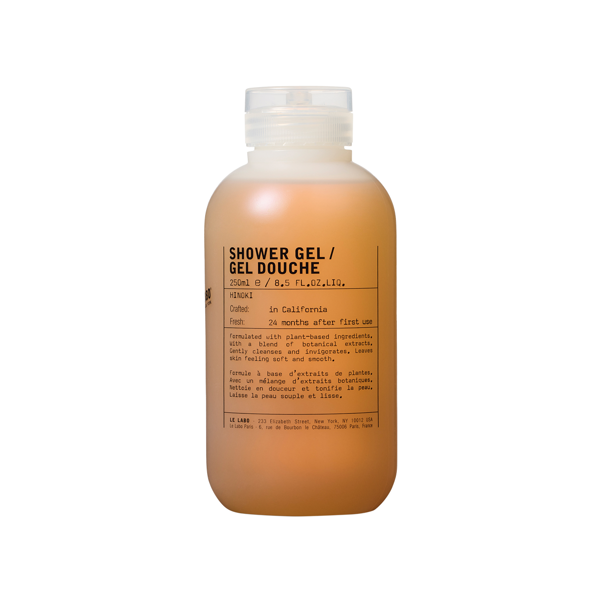 Le Labo fragrances - Hinoki Shower Gel