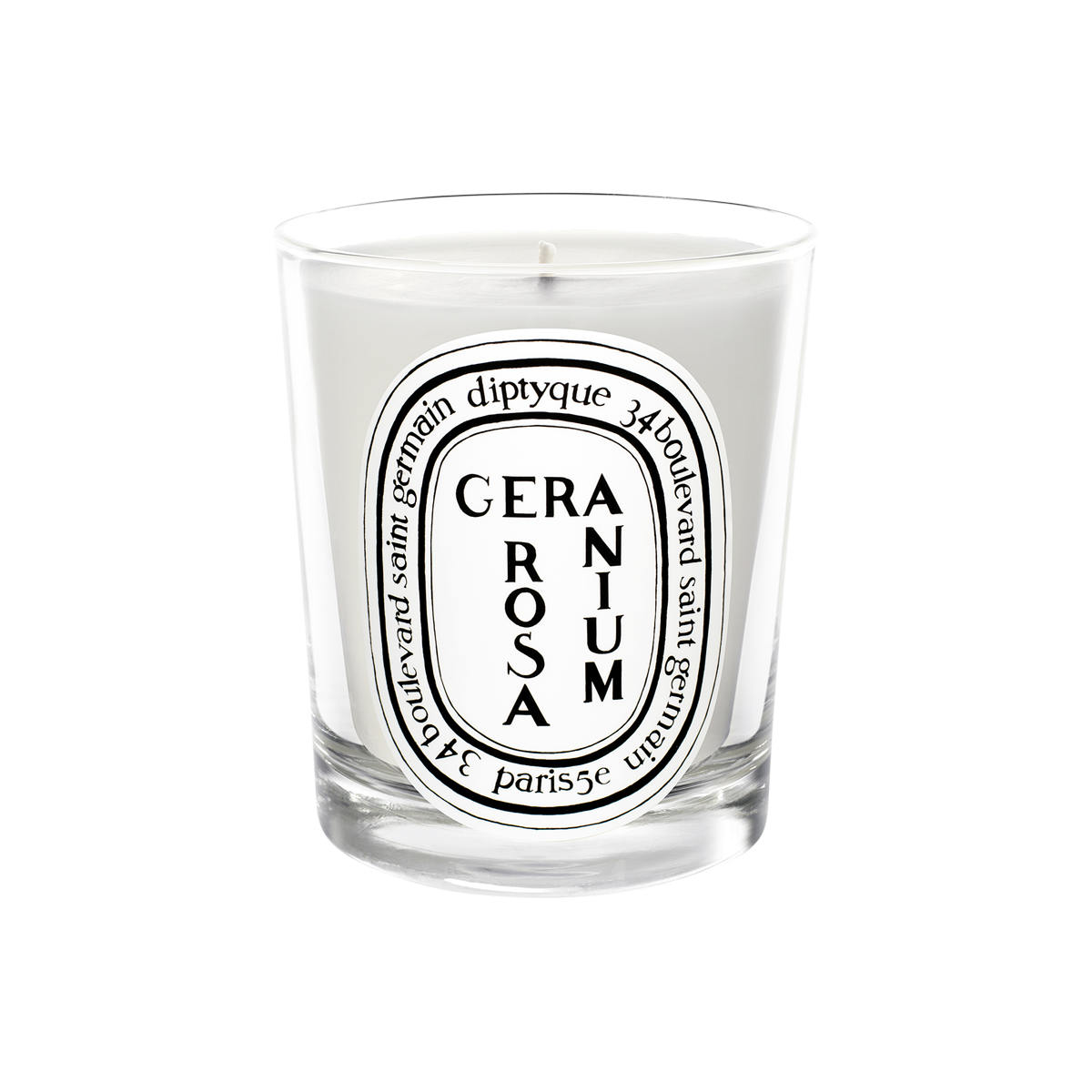 Diptyque - Rosa Geranium Scented Candle