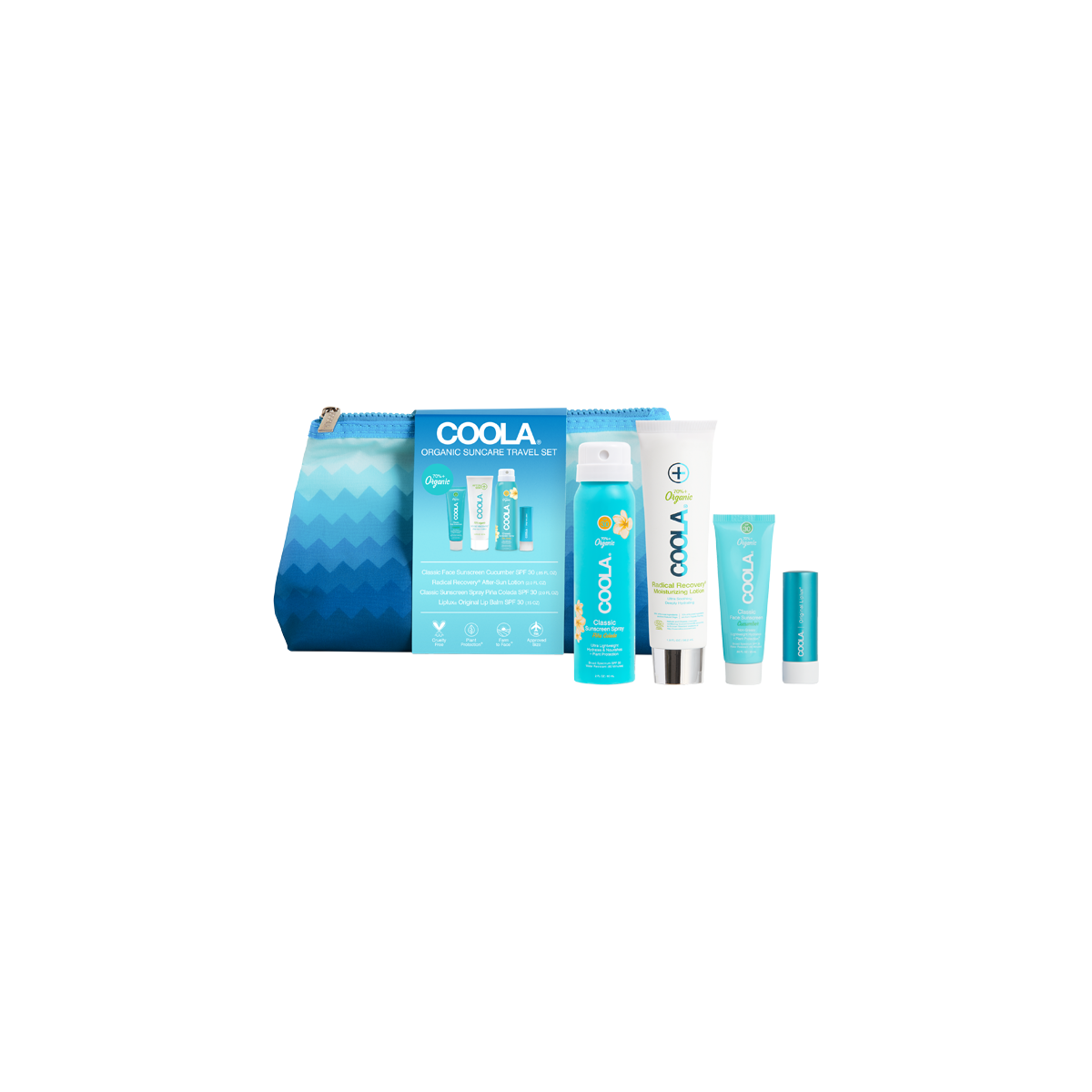 COOLA Suncare - Signature 4 Piece Travel Kit