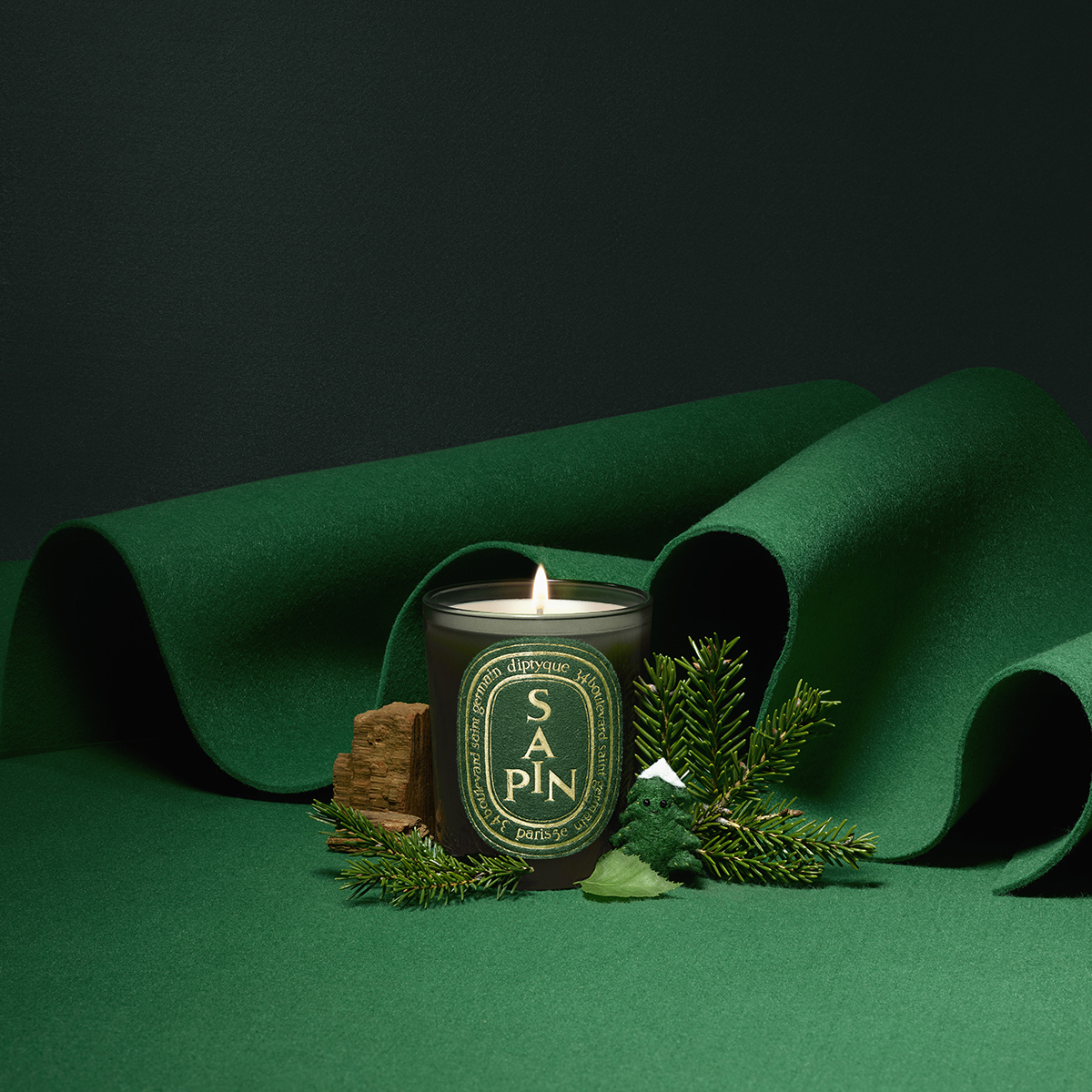 Diptyque - Sapin Scented Candle with Lid