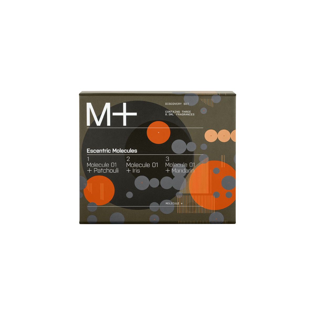 Escentric Molecules - Discovery Kit M+ Patchouli Iris Mandarin