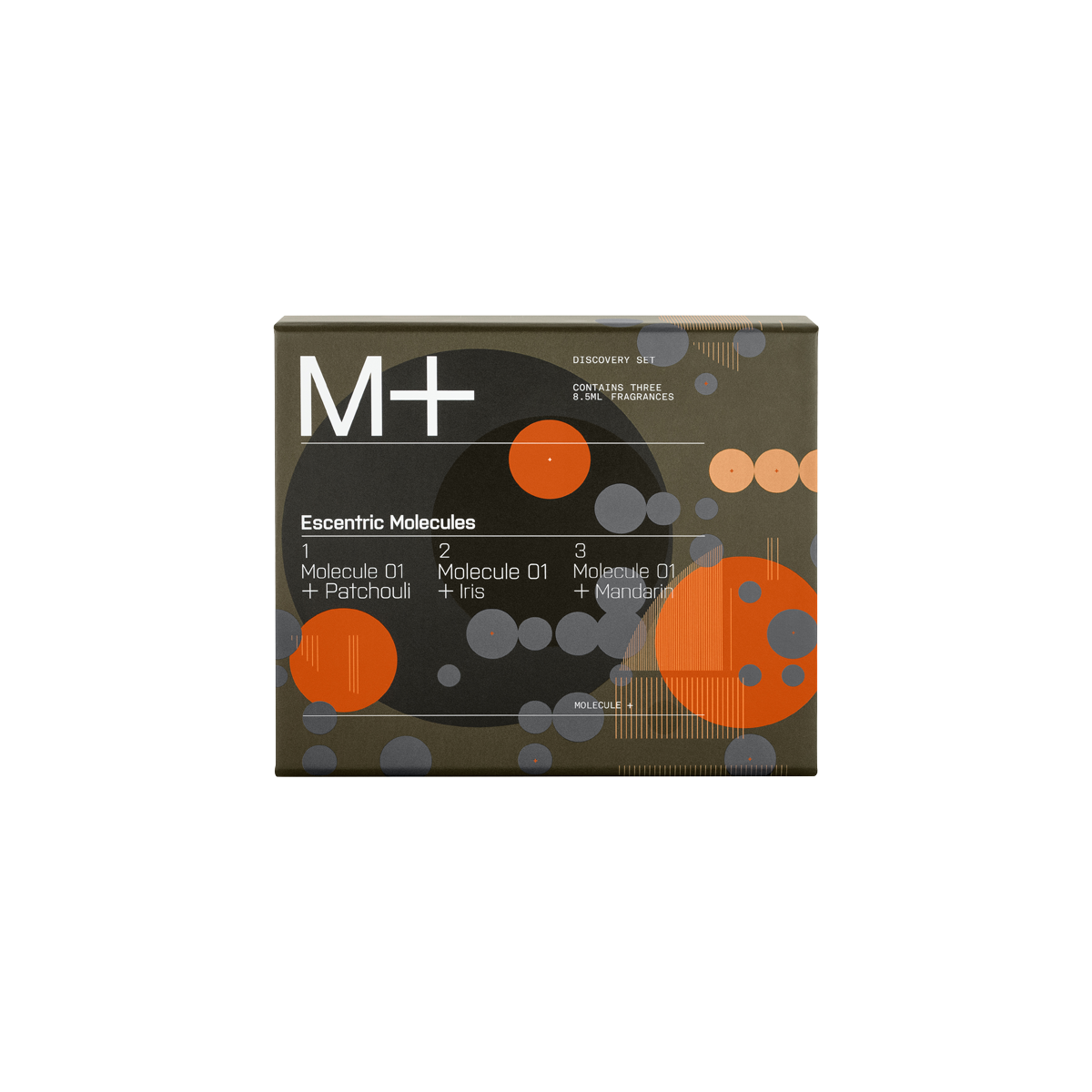 Escentric Molecules - Discovery Set M+ Patchouli Iris Mandarin