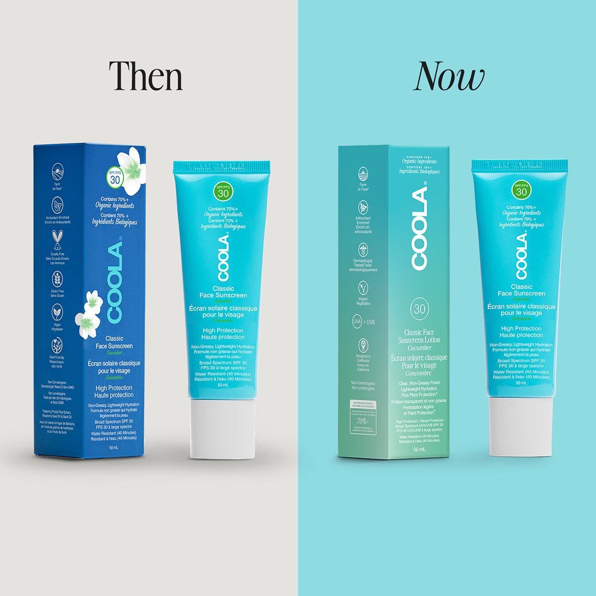 COOLA Suncare - Classic Face SPF 30 Cucumber